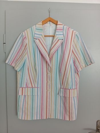 Blazer à rayures t46/48