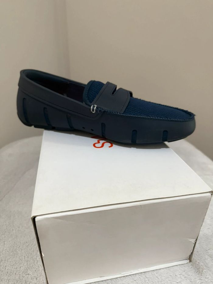Swims - Mocassins, Bleu marine, Taille 40 - photo numéro 8