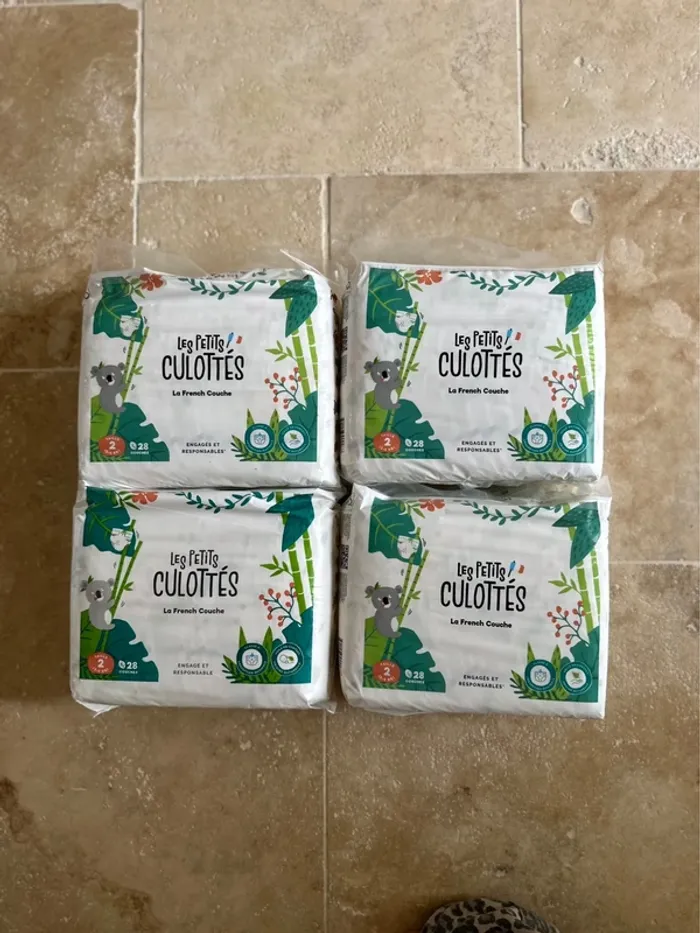 Lot de 4 paquets T2