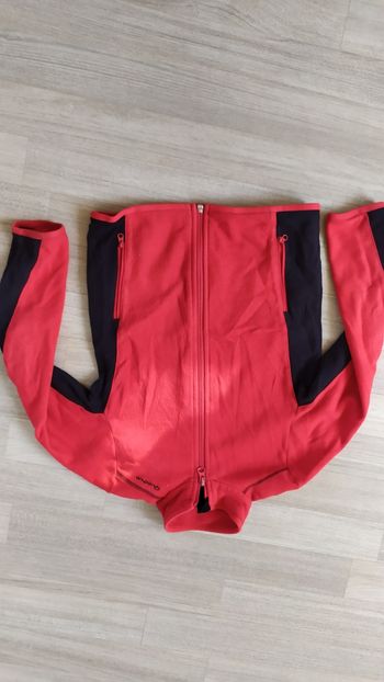 Sweat zippé polaire decathlon