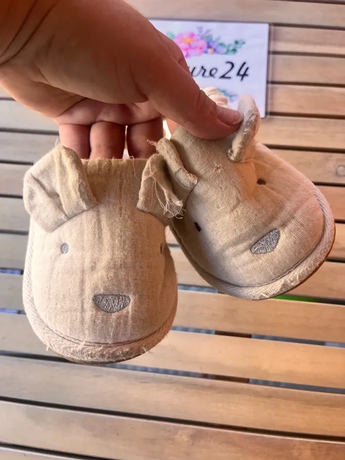 Chaussons ourson 23 - photo numéro 2