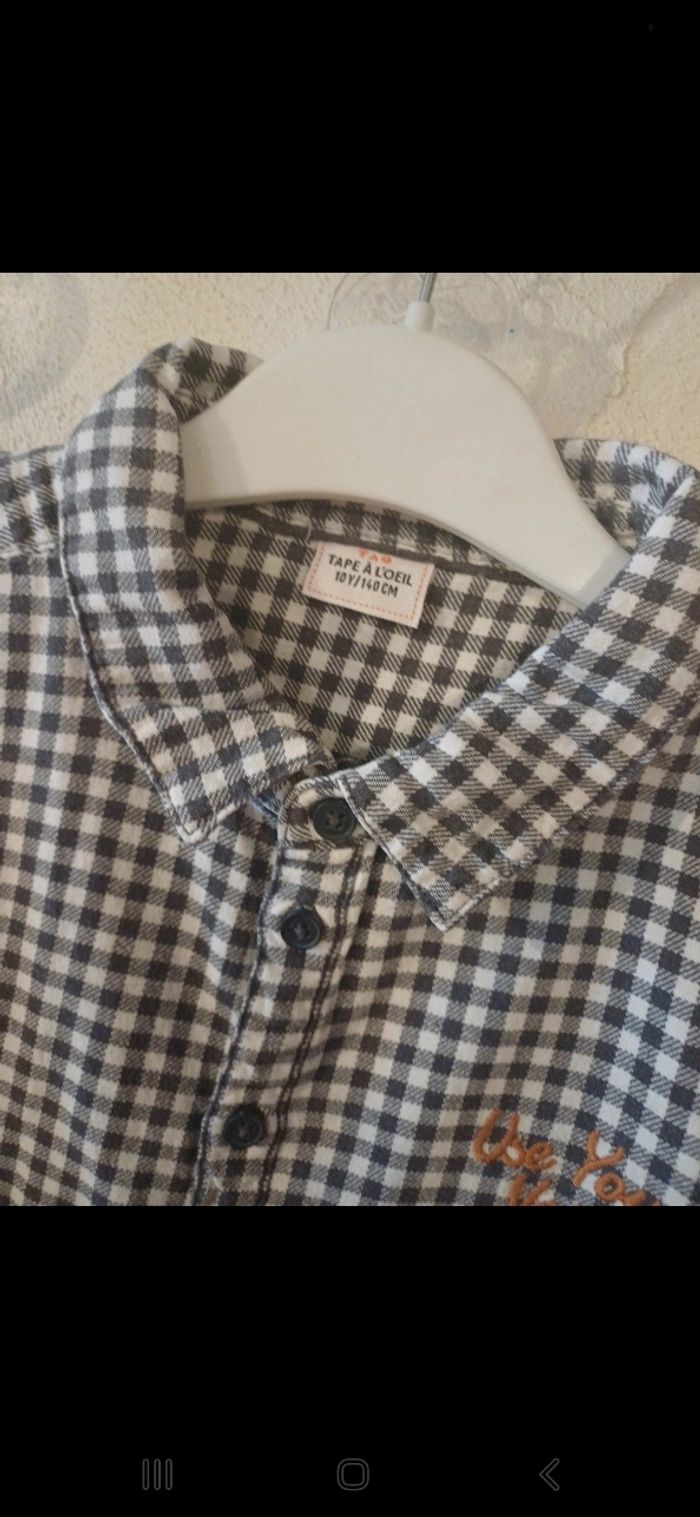 Chemise garçon taille 10 ans - photo numéro 3