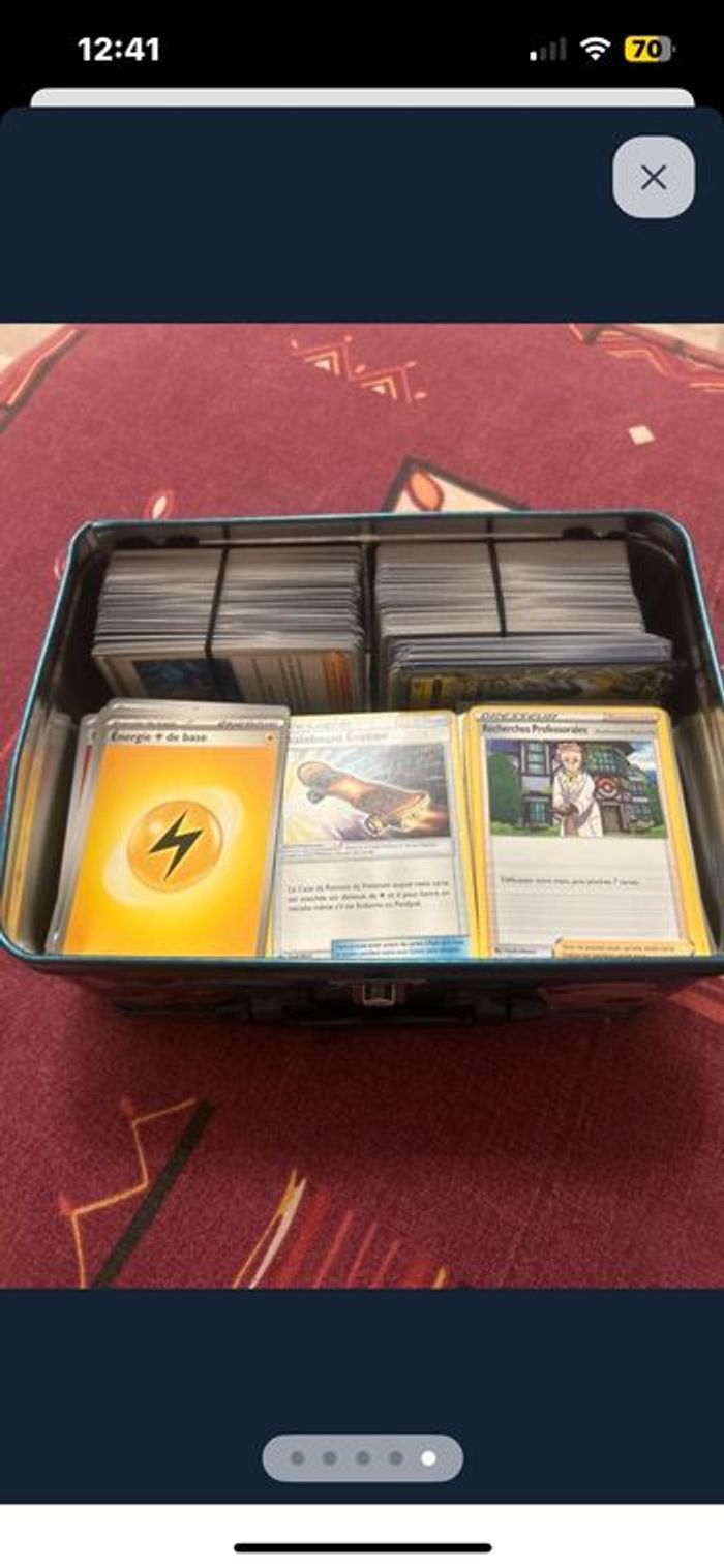 Lot de 695 carte Pokémon