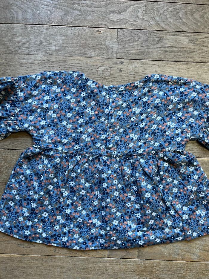 Blouse bleue Petit Bateau 6 ans neuve - photo numéro 4