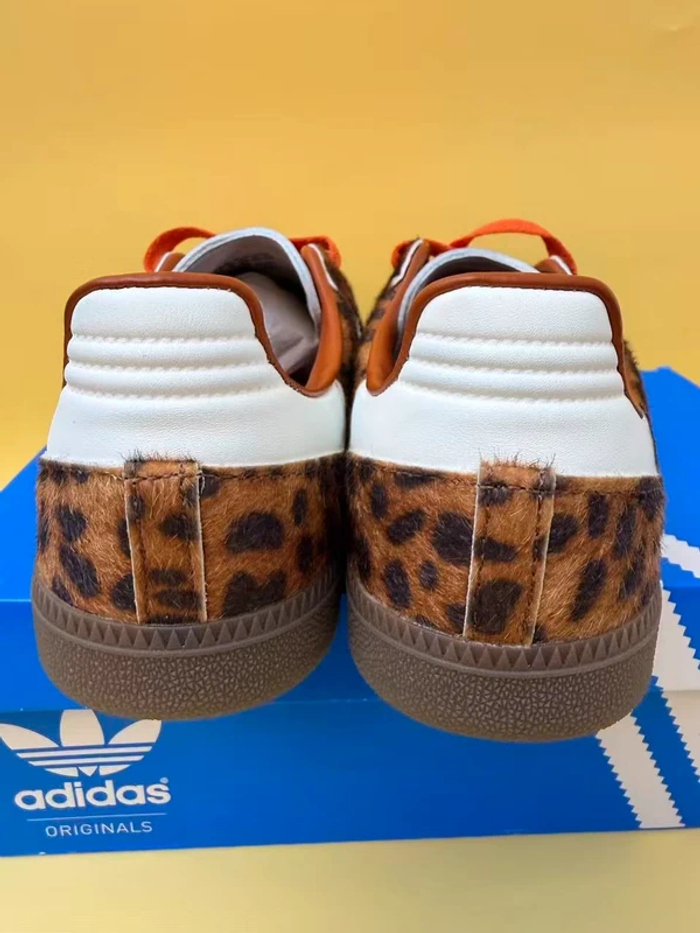 Adidas Samba Preloved Léopard Rouge 41 - photo numéro 4