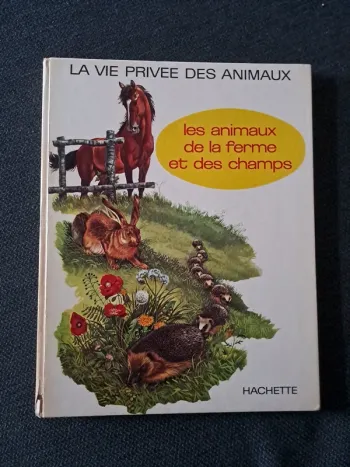 Livre "les animaux de la ferme et des champs"
