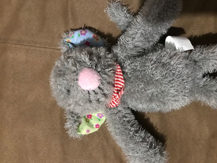 peluche doudou souris aksent collection bvba - photo numéro 2