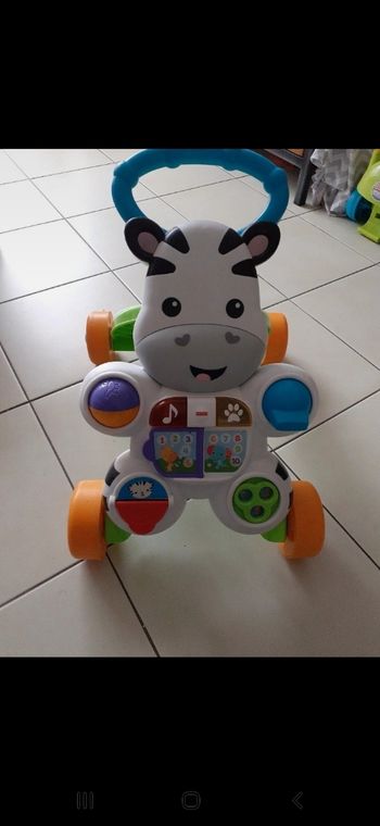 Trotteur zèbre vtech