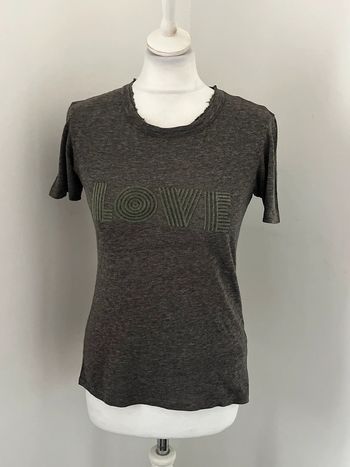 T-shirt gris chiné Zadig et Voltaire XS