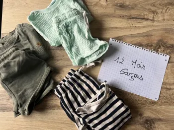 Lot d’ensemble (tee shirt + short)