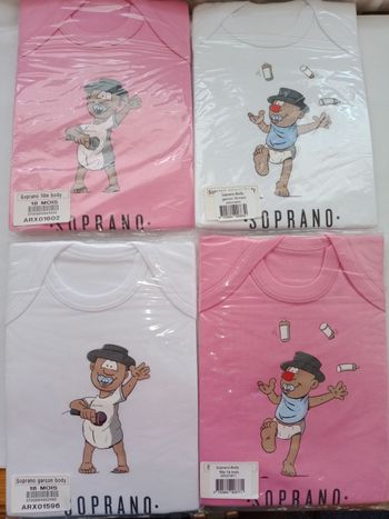 Body Soprano Neuf manche courte