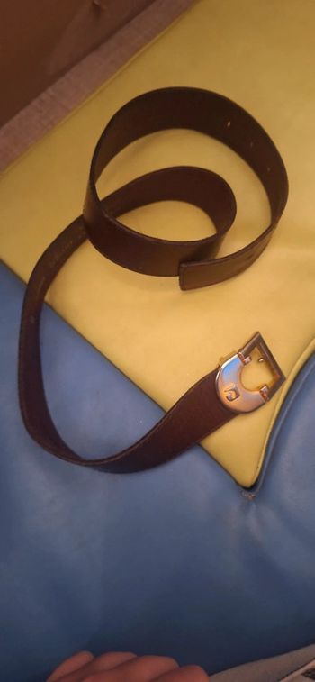 Ceinture cuir maron