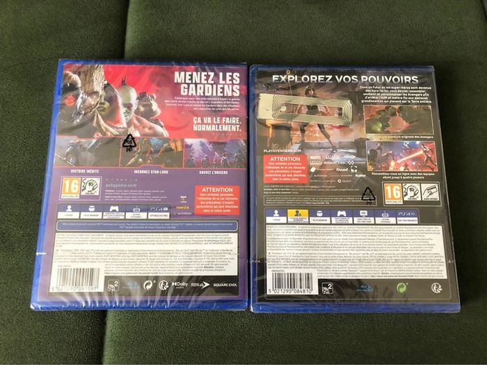 Pack Marvel : Les gardiens de la galaxie et Avengers sur PS4 - photo numéro 2