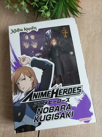 Figurine jouet articulé Nobara Kugisaki jujutsu Kaisen anime heroes Bandai Namco 