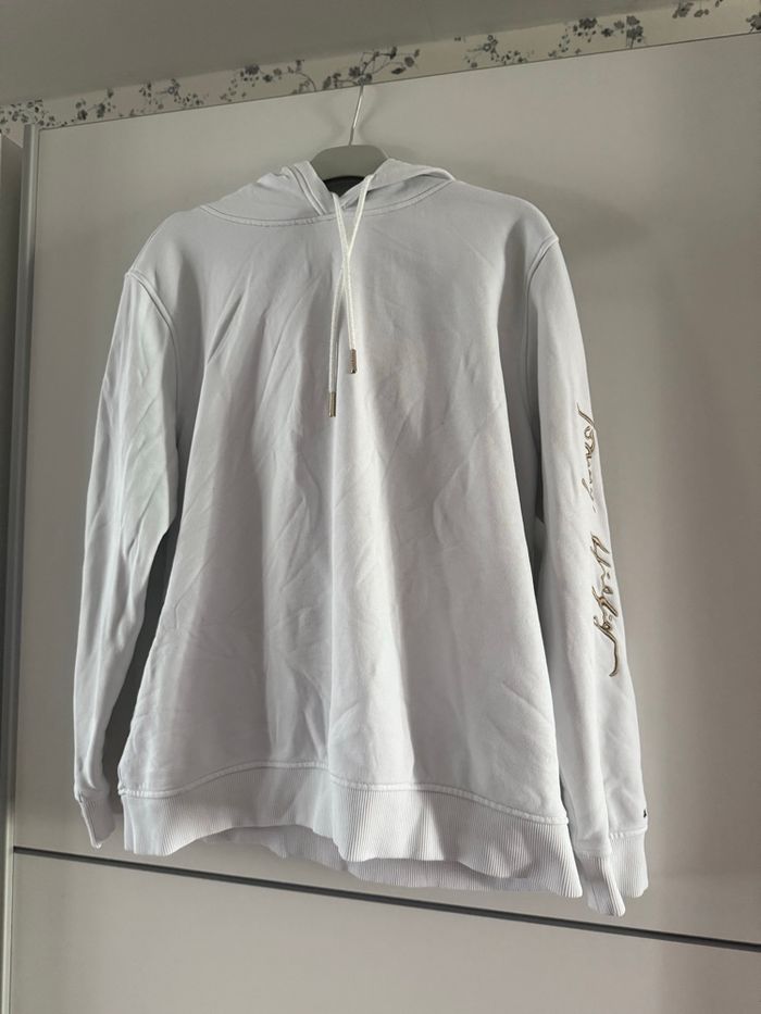 Sweat-shirt blanc - photo numéro 2