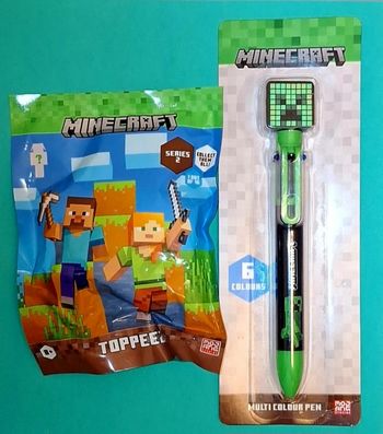 Stylo et topeez Minecraft