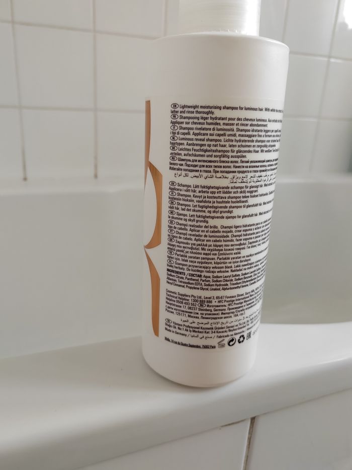 Shampooing wella Oil Reflections - photo numéro 2