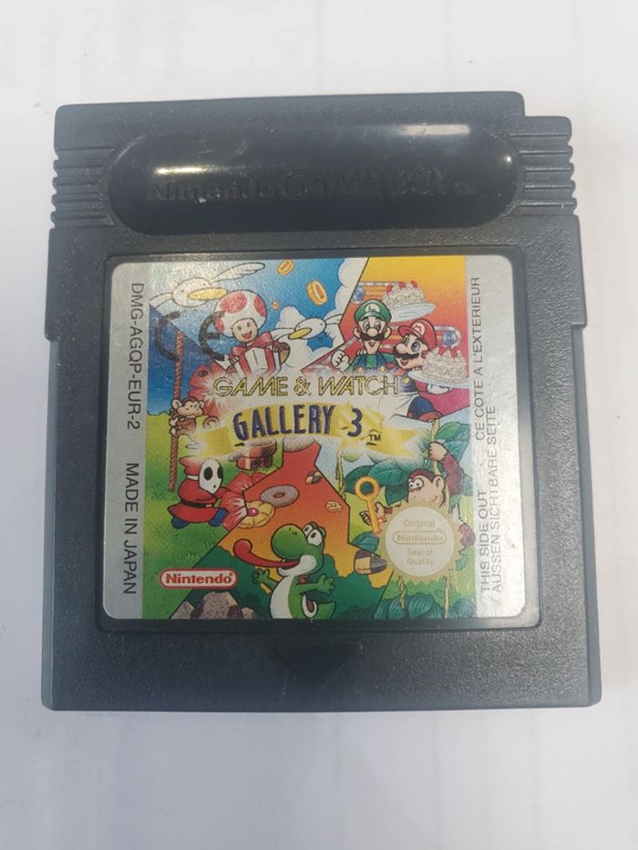 Lot de 3 jeu Game Boy couleur Galery 1,2,3. - photo numéro 6