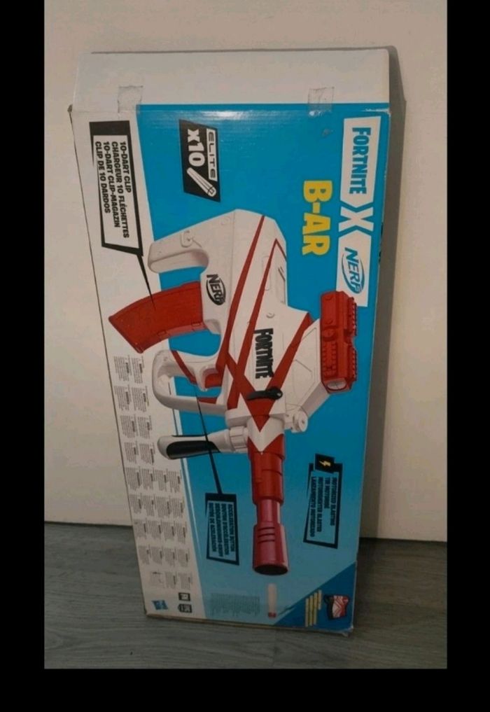 Jouet pistolet fortnite nerf b-ar