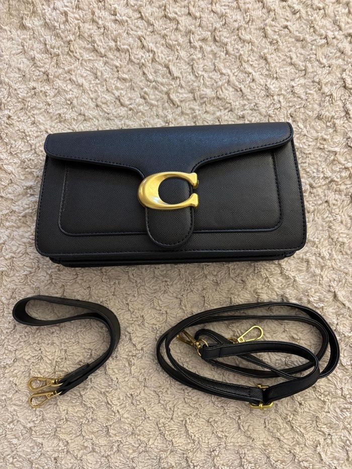 Sac à bandoulière, noir, coach