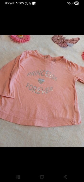 T.shirt bébé taille 6 mois