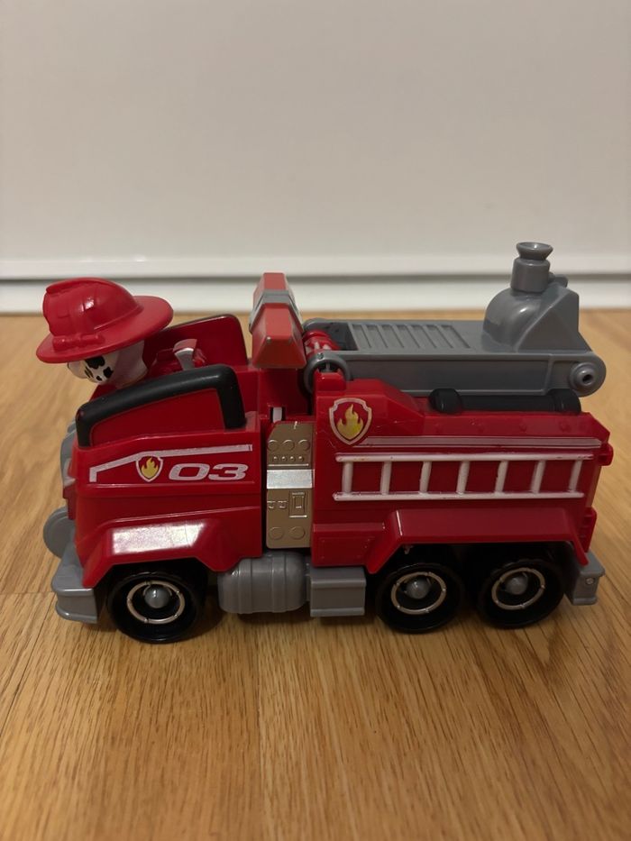 Pat patrouille - Marcus et son véhicule avec projectile