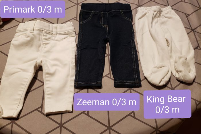 lot de 3 jeggings 3 mois