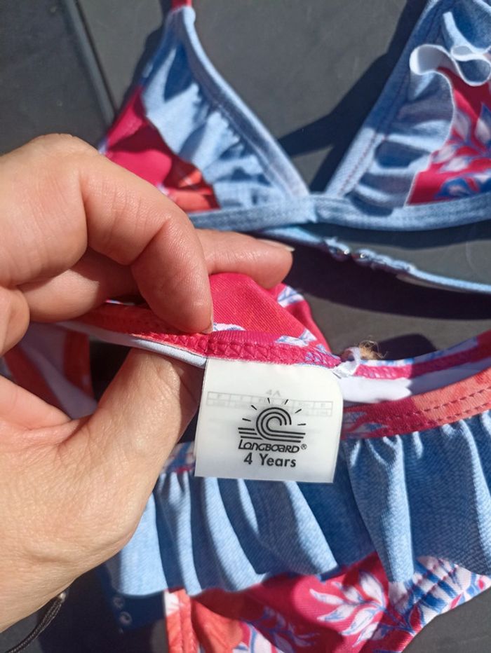 Maillot de bain longboard taille 4 ans - photo numéro 2