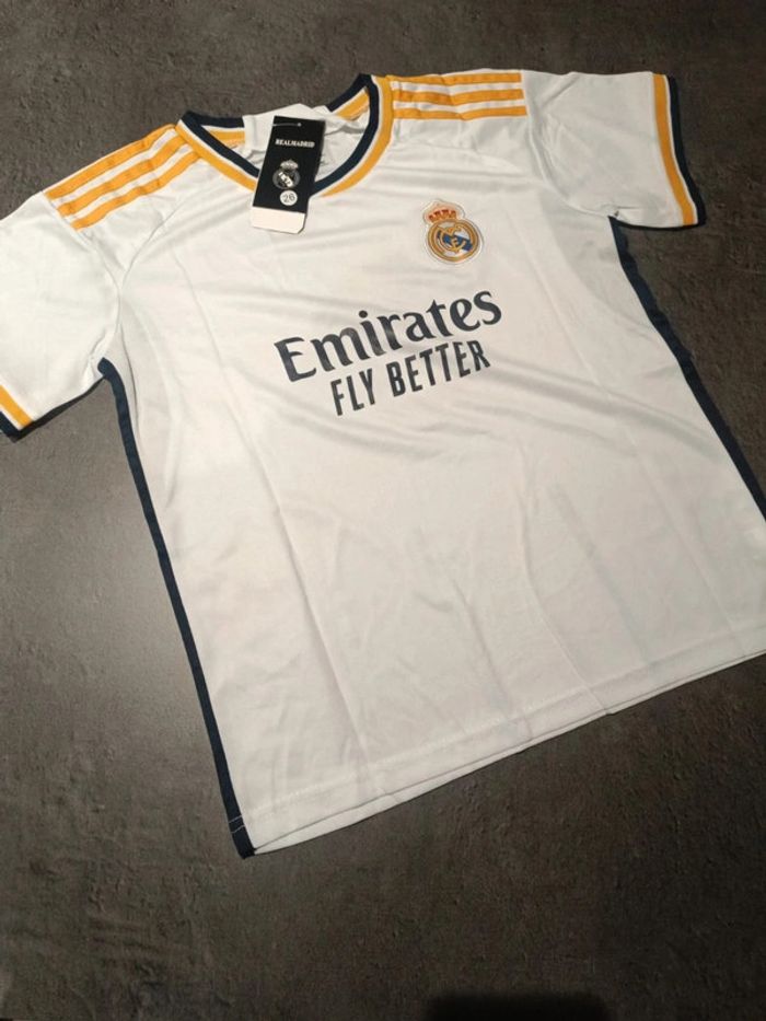 Tenue football real Madrid Jude Bellingham blanc. T.26 - photo numéro 2