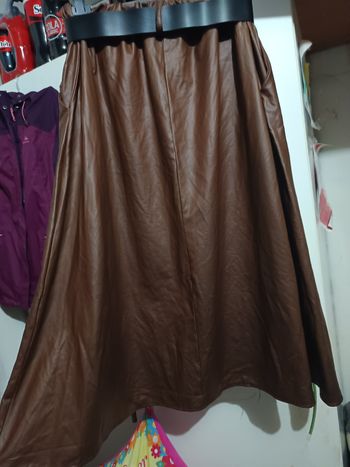 Jupe simili cuir