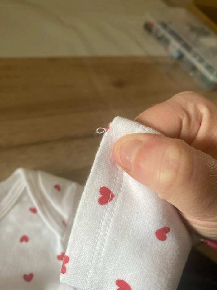 Lot de 2 body ML Mes petits cailloux 12 mois - photo numéro 3