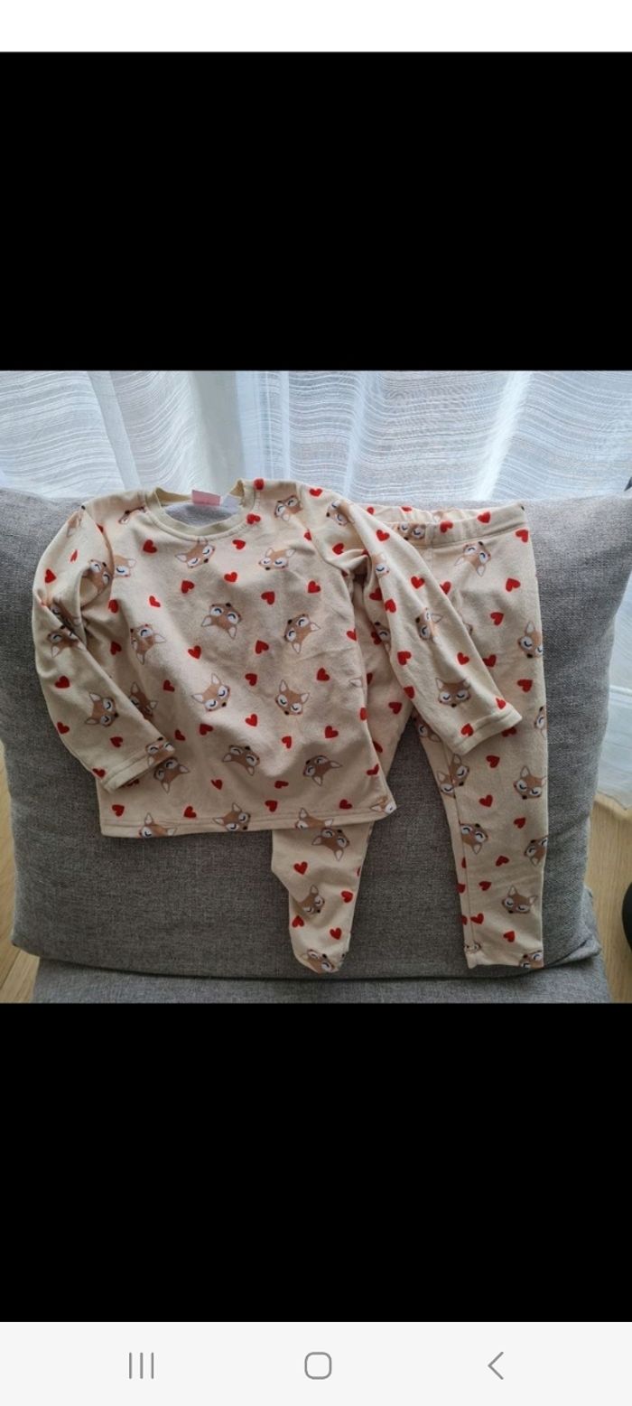 Pyjama polaire ❤️ - photo numéro 2