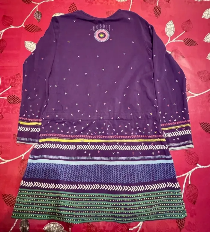 Robe longue fille 8 ans Boboli - photo numéro 2