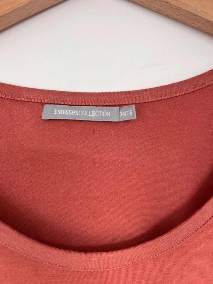 joli tee-shirt teracota - photo numéro 5