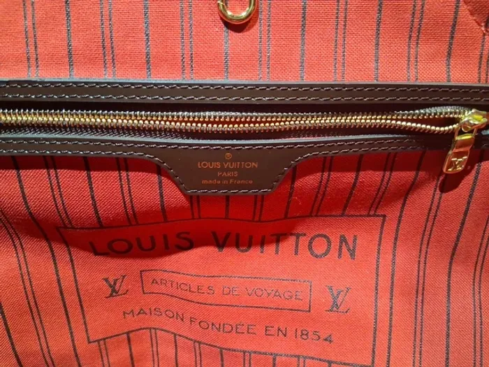 Louis Vuitton Neverfull MM toile marron