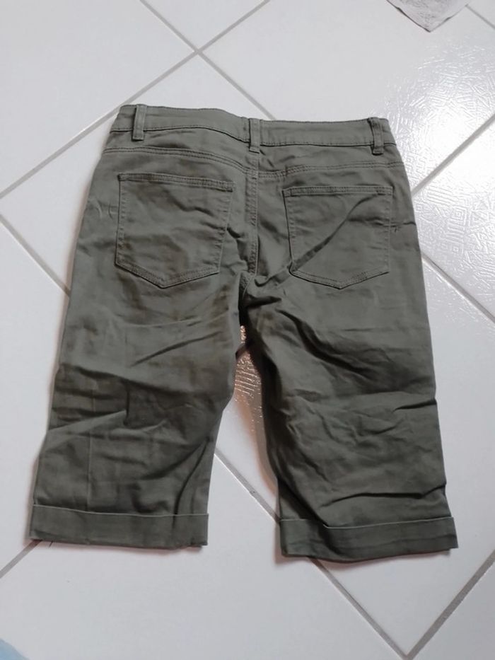 Short femme vert kaki Gémo - photo numéro 9
