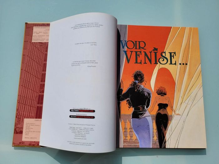 BD Largo Winch : La voie et la vertu, La Loi du Dollar, album double 20 ans tome 9 et 10 - photo numéro 16
