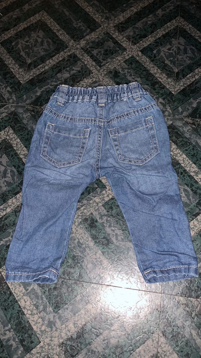 Jean benetton 3-6 mois - photo numéro 2