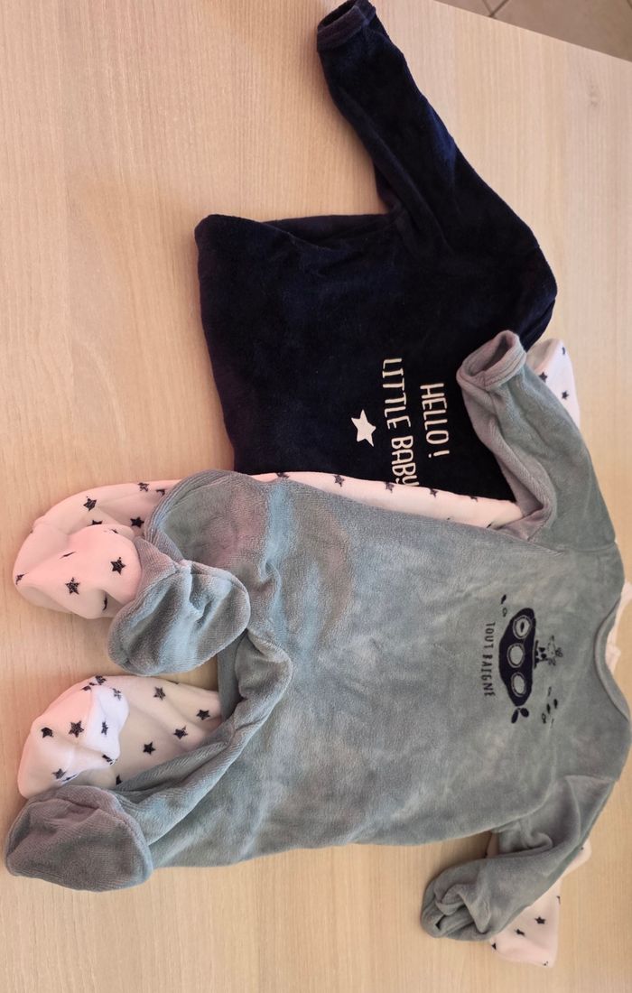 Pyjamas hiver 3mois 60cm