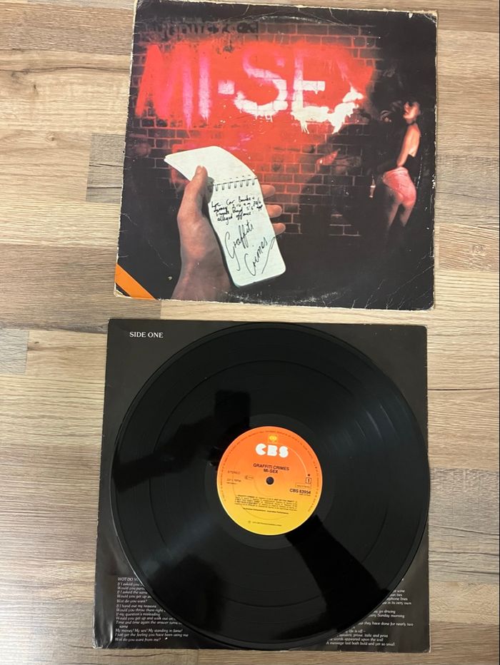 Vinyle 33 tours-Mi-sex-Graffiti crimes - photo numéro 1