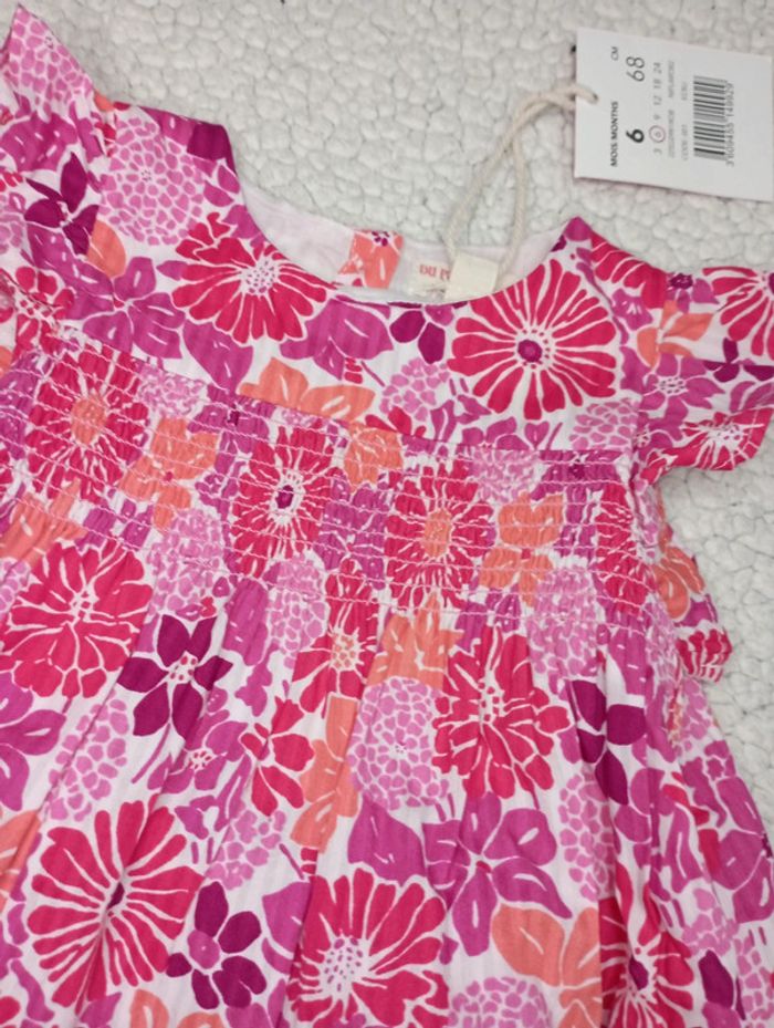 Robe fleurie dpam 6m - photo numéro 3