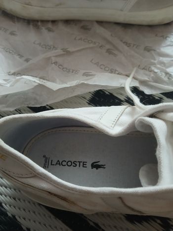 Baskets lacoste