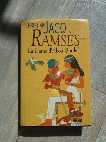 Christian Jacq Ramsès 4 la dame d'Abou Simbel