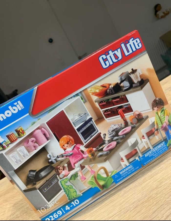 Cuisine aménagée playmobil  9269