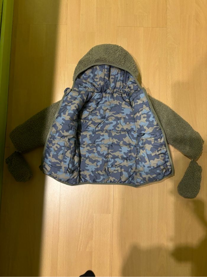 Manteau réversible bébé 18 mois - photo numéro 2
