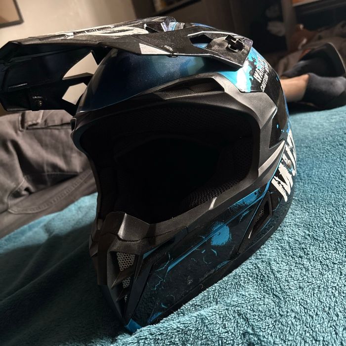 Casque moto crosse