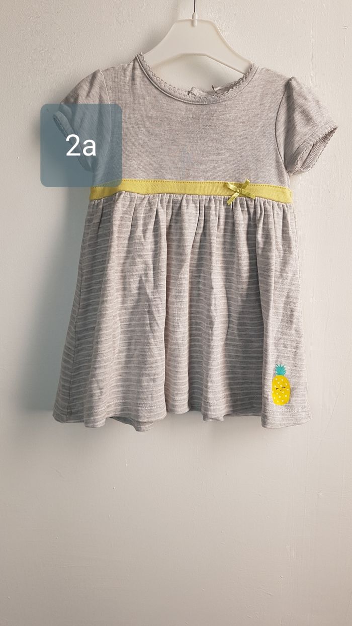 Robe grise été 2ans