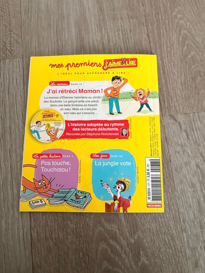 Livre j’aime lire j’ai rétréci maman - photo numéro 2