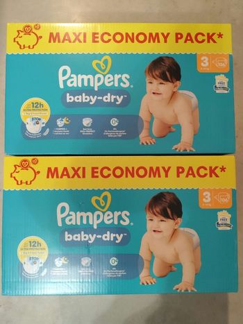 Couches Pampers baby-dry