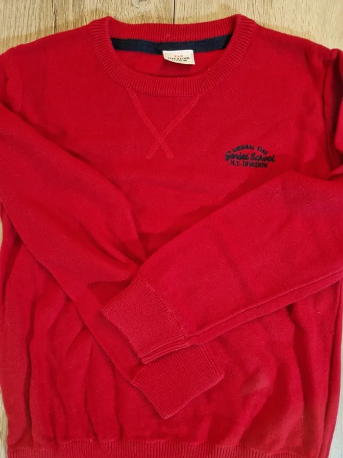 Pull fin RAO rouge - photo numéro 2